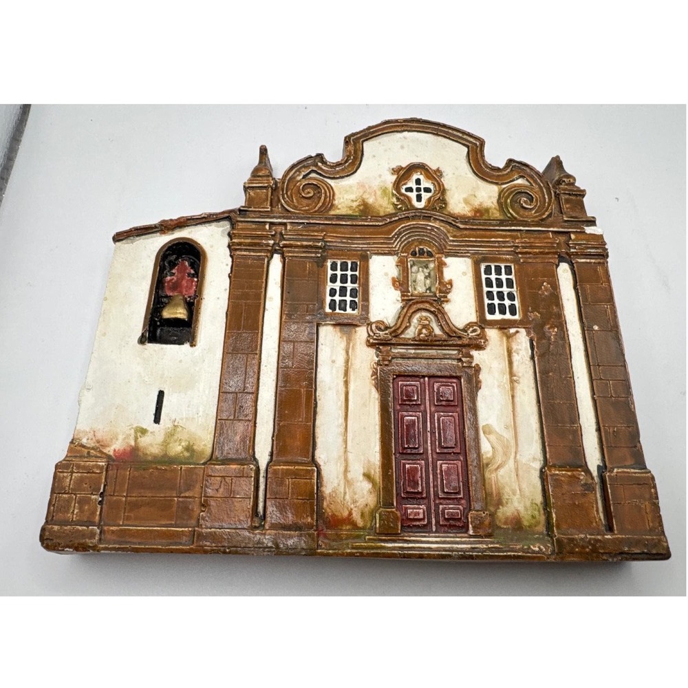 Gesso e Arte Brazil Igreja Nossa Senhora do Rosario Tiradentes Plaster Plaque